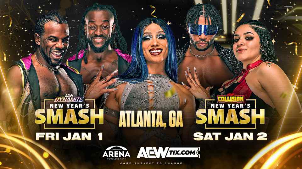 AEW Announces Two-Night New Year's Smash 2027 in Atlanta
